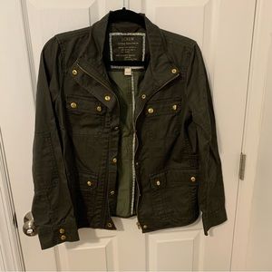 J.Crew olive green jacket